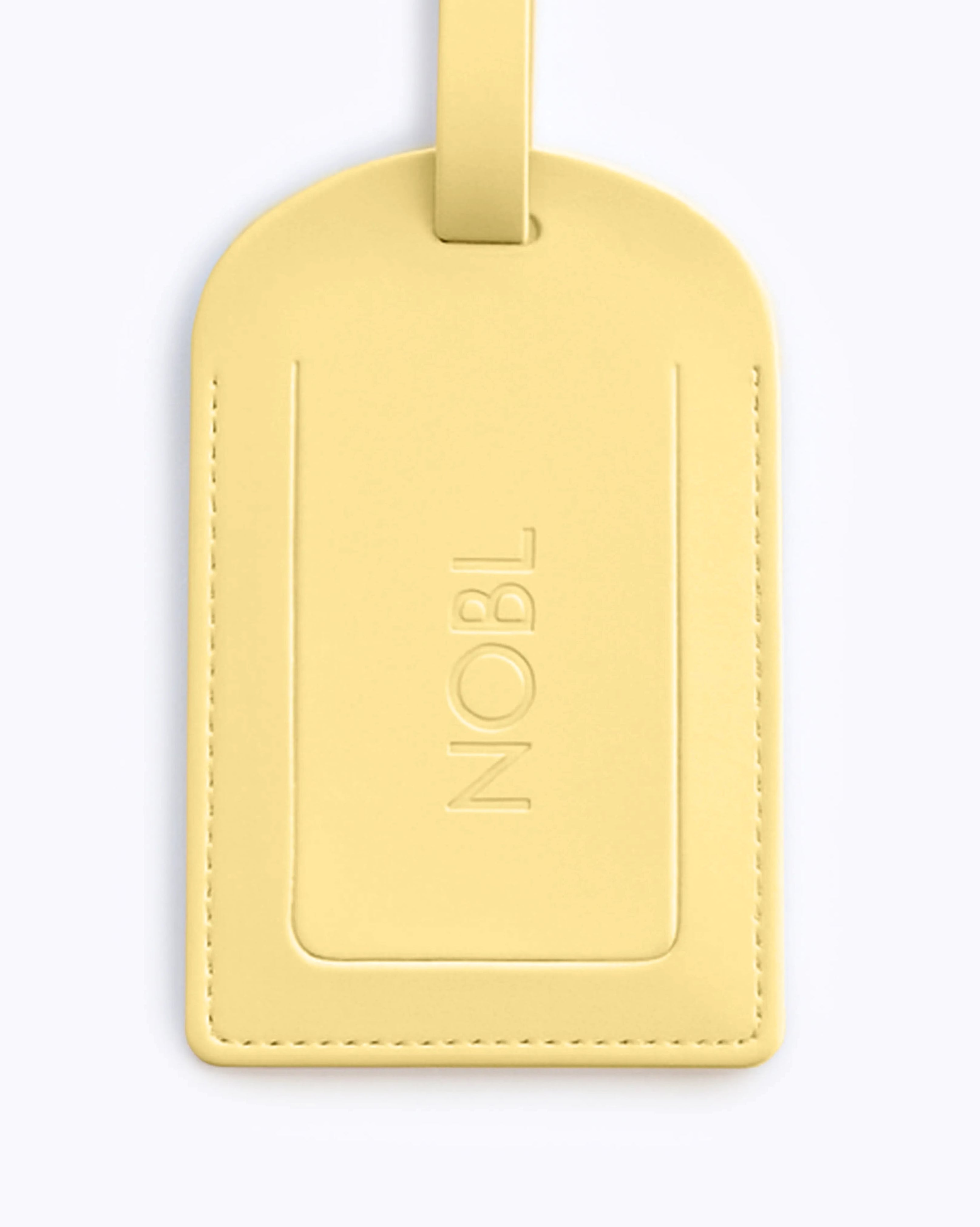 Leather Luggage Tag — Voyager Elite