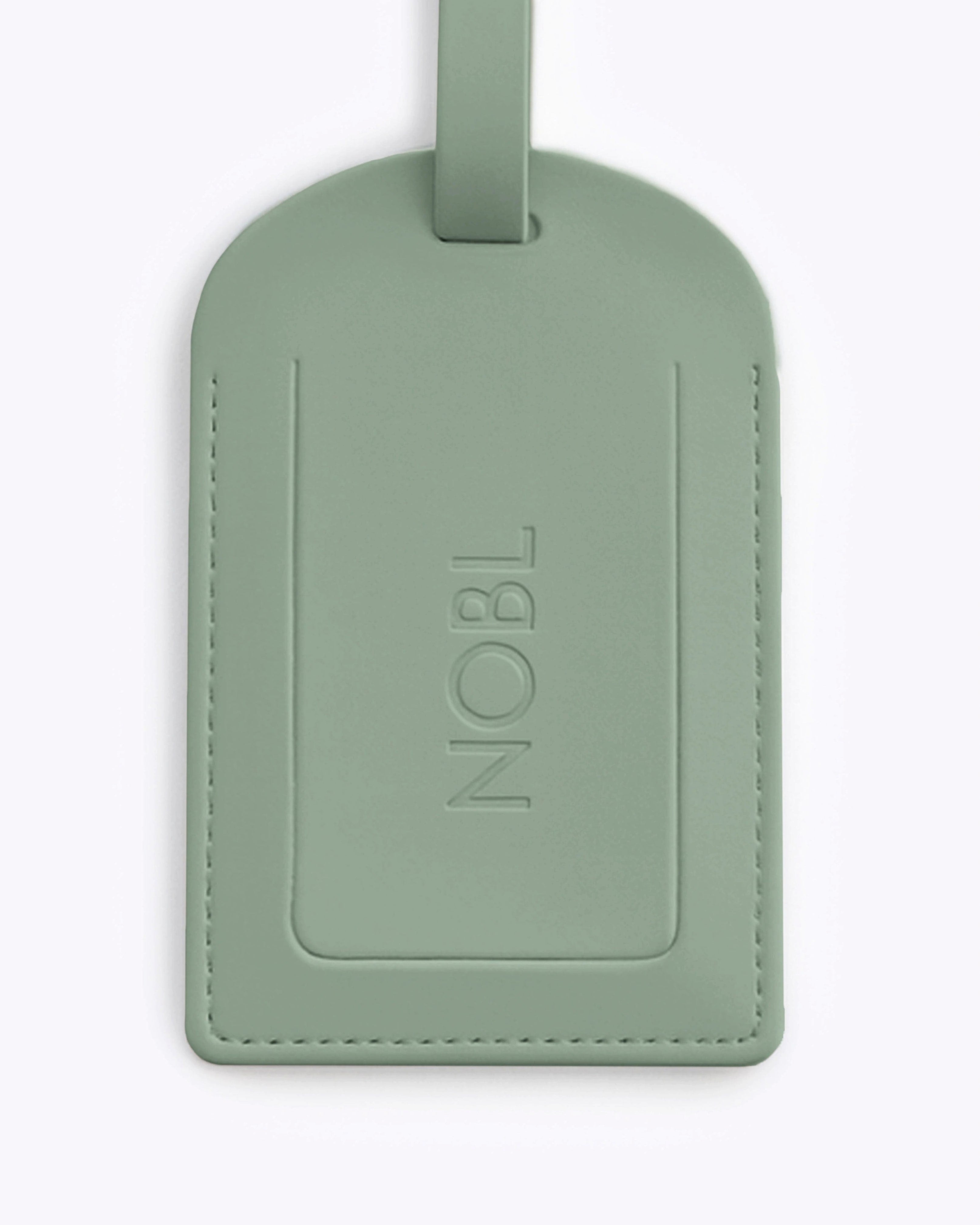 Leather Luggage Tag — Voyager Elite