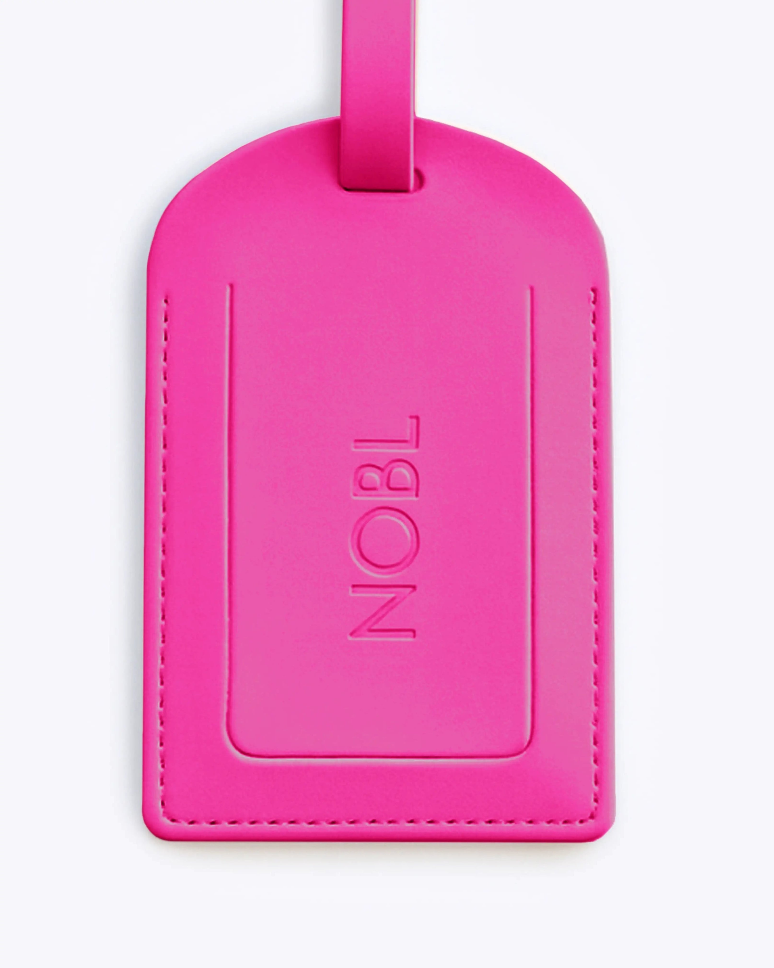 Leather Luggage Tag — Voyager Elite